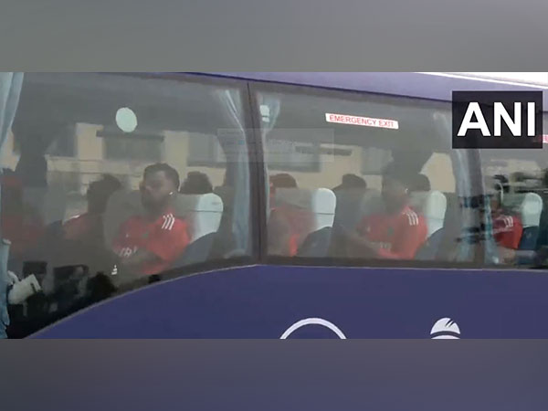 Team India arrive at Wankhede (Photo/ANI)
