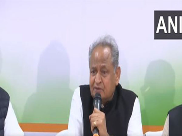 Rajasthan Chief Minister Ashok Gehlot (Photo/ANI)