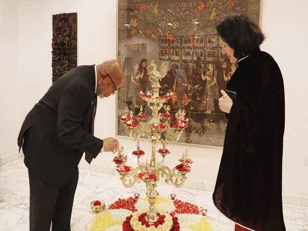 UNGA President Dennis Francis and India's permanent representative to UN, Ruchira Kamboj. (Photo: X//@UN_PGA)