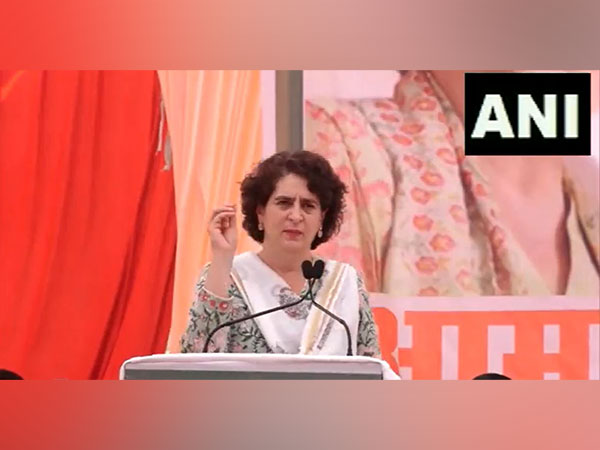 Congress General Secretary Priyanka Gandhi Vadra (Image/ANI)