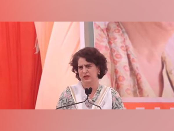 Congress leader Priyanka Gandhi (Photo/ANI)