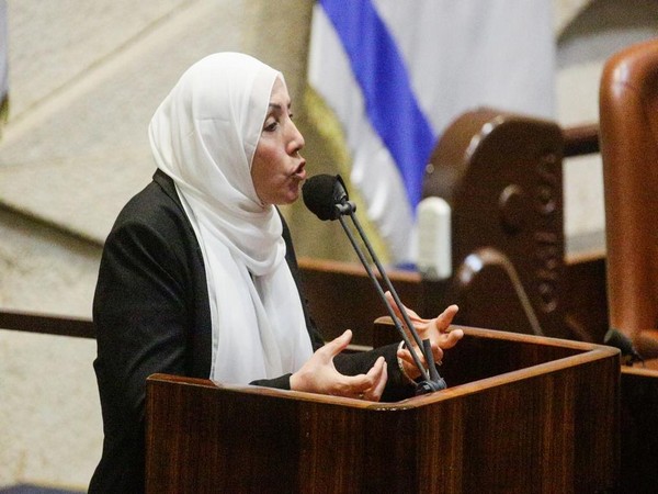 Israeli lawmaker Iman Khatib-Yasin in the Knesset (Photo/TPS)