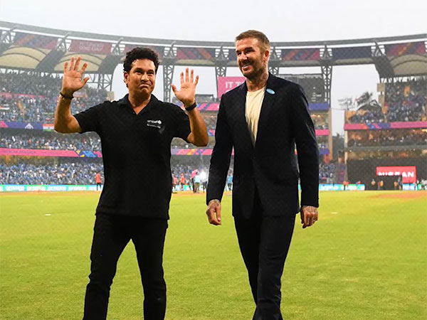 Sachin Tendulkar (left) and David Beckham (right) (Photo: BCCI)