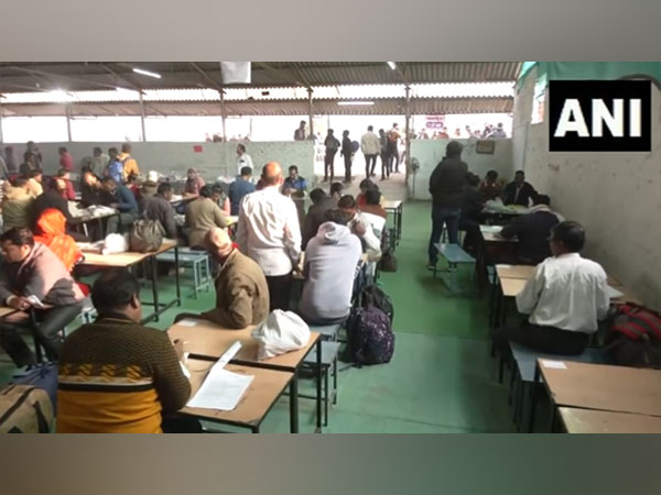 Polling materials being distributed to election officials (Photo/ANI)