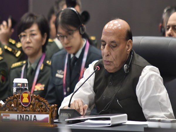 Union Defence Minister Rajnath Singh attended the 10th ASEAN Defence Ministers’ Meeting - Plus (ADMM-Plus) in Jakarta (Image Credit: X/@rajnathsingh)