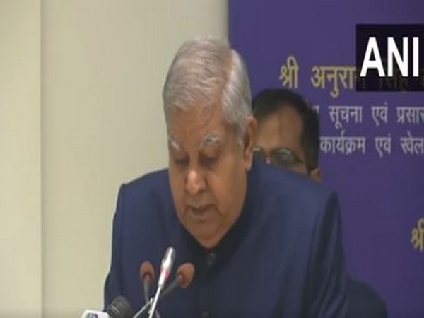 Vice President Jagdeep Dhankhar. (Photo/ANI)