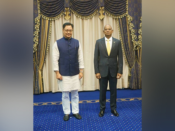 Union Minister Kiren Rijiju calls on outgoing Maldivian President Ibrahim Mohamed Solih (Photo Credit: X/@KirenRijiju)