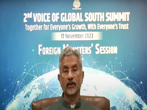 External Affairs Minister S Jaishankar addresses Foreign Ministers’ Session- I of the Second Voice Of Global South Summit (Image Credit: YouTube/MEA)