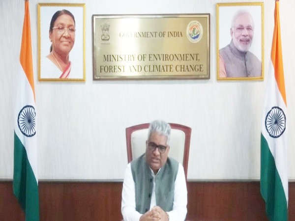 Union Minister for Environment, Forest and Climate Change Bhupender Yadav. (Photo: X//MEA)