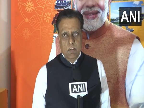 Grandson of PV Narasimha Rao and  BJP leader NV Subash (Photo/ANI)