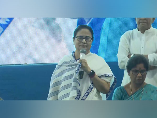 West Bengal Chief Minister Mamata Banerjee at Kolkata's Posta (Photo/ANI)