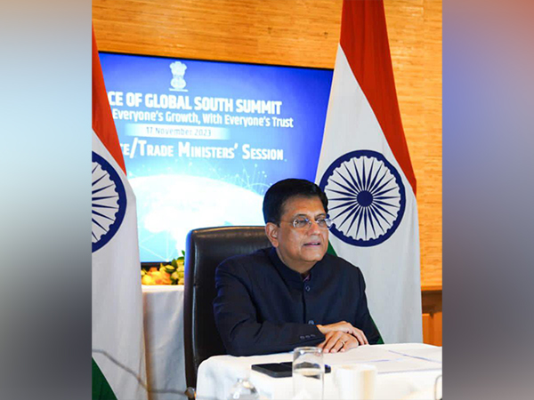 Union Commerce and Industry Minister Piyush Goyal addressing the Trade Ministers' session at the 2nd Voice of the Global South Summit (Photo Credit: X/@PiyushGoyal)