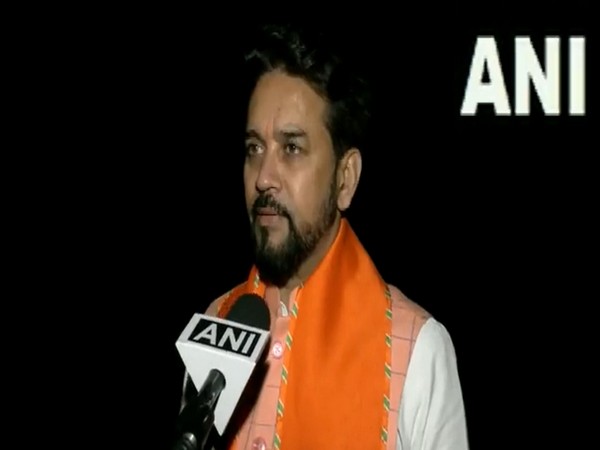 Union Sports Minister Anurag Thakur (Photo/ANI)