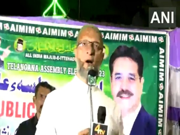 All India Majlis-E-Ittehadul Muslimeen chief Asaduddin Owaisi. (Photo/ANI)