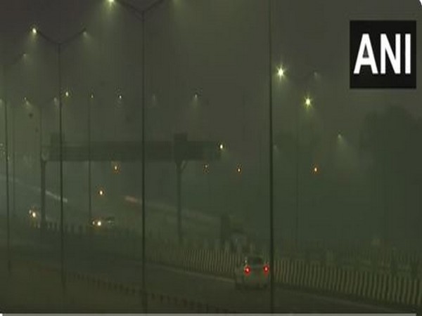 Early morning visuals from Akshardham area. (Photo/ANI)