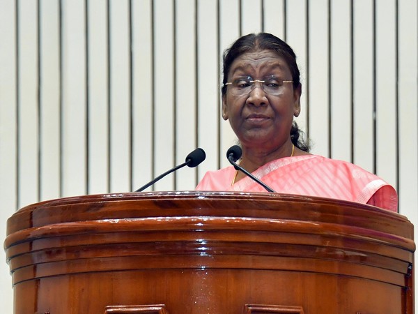 President Droupadi Murmu. (Photo/ANI)