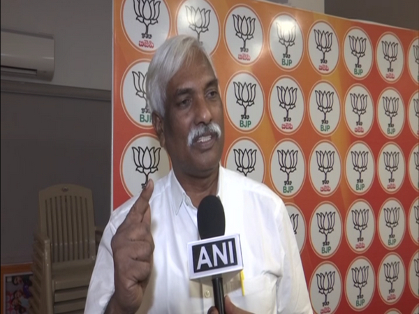 Bharatiya Janata Party (BJP) spokesperson in Telangana, Prakash Reddy (Photo/ANI)