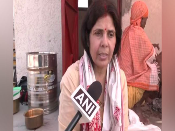 Cricketer Ishan Kishan’s mother Suchitra Singh (Photo/ANI)