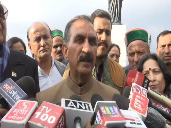 Himachal Pradesh Chief Minister Sukhvinder Singh Sukhu (Photo/ANI)