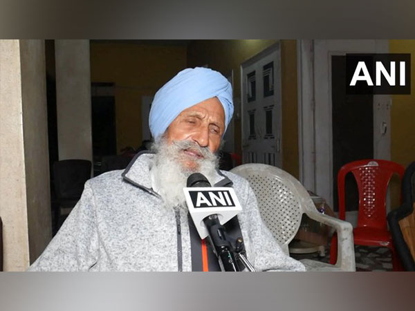 Didar Singh Gill, grandfather of India cricketer Shubman Gill (Photo/ANI)