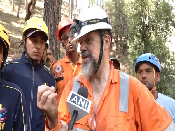 International Tunnelling and Underground Space Association president, Arnold Dix (Image/ANI)