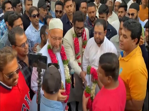 AIMIM Chief Asaduddin Owaisi (Photo/ANI)