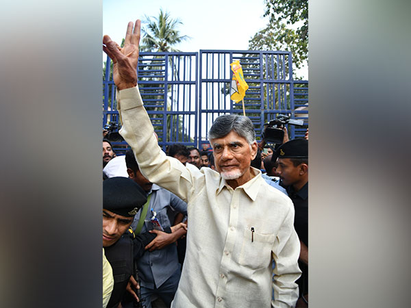 TDP Chief N Chandrababu Naidu (File photo/ANI)