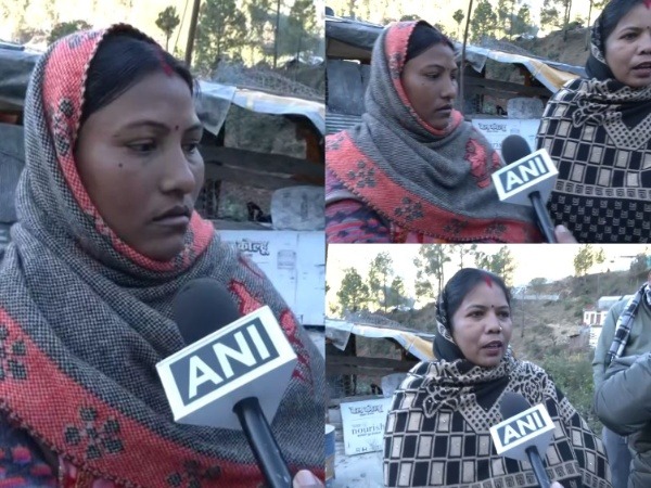 Family members of trapped workers in Uttarkashi (Images: ANI)