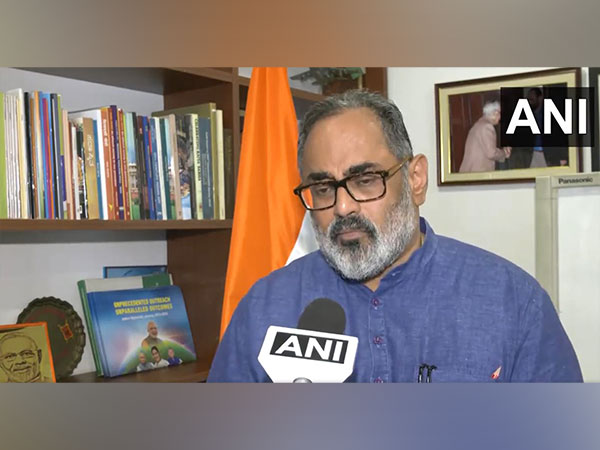 Union Minister Rajeev Chandrasekhar (File Photo/ANI)