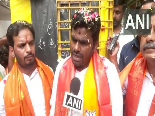 Tamil Nadu BJP president K Annamalai (Photo/ANI)