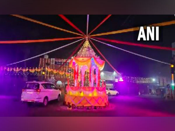 Preparations underway in Mathura ahead of Prime Minister Narendra Modi's visit (Photo/ANI)