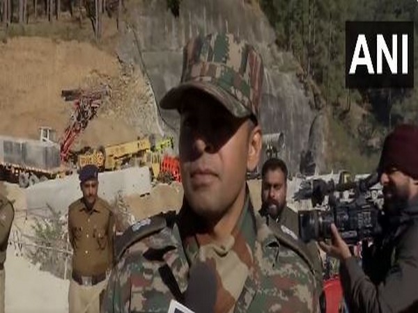 Major Naman Narula of BRO (Photo/ANI)