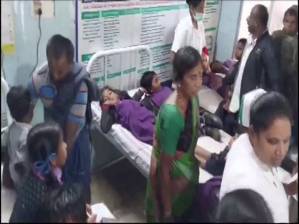 Govt school students fall ill after having mid-day meal (Photo/ANI) 