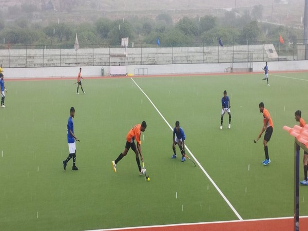 Hockey India Academy Championship: Raipur, SAIL Academy register wins Players in action during Day three of 1st Hockey India Junior and Sub-Junior Men Academy Championship 2023 (Image: HI)