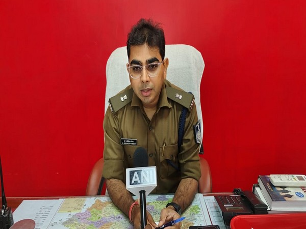 Additional Superintendent of Police (ASP) Rishikesh Meena. (Photo/ANI)