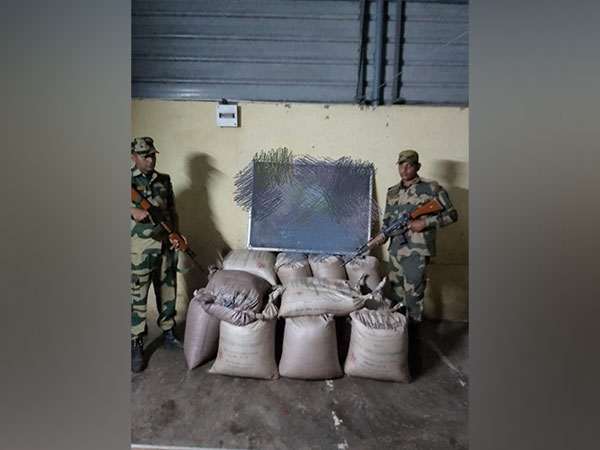 A visual from the site. (Photo credit: BSF Meghalaya)