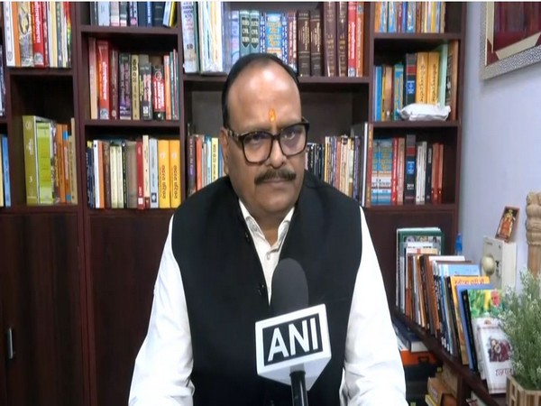 Uttar Pradesh Deputy Chief Minister Brajesh Pathak (Photo/ANI)