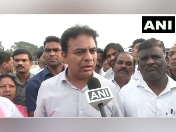 Telangana Minister and BRS leader KTR Rao (Photo/ANI)