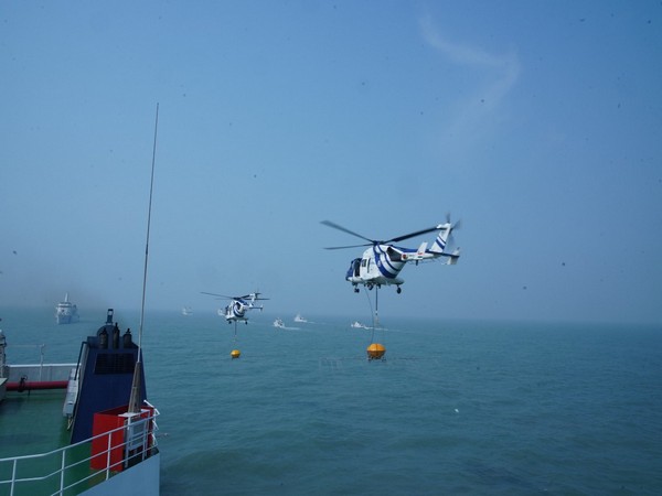 Image posted by Indian Coast Guard on X
