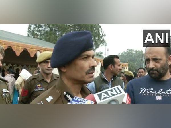 Jammu and Kashmir Director General of Police R R Swain (Photo/ANI)
