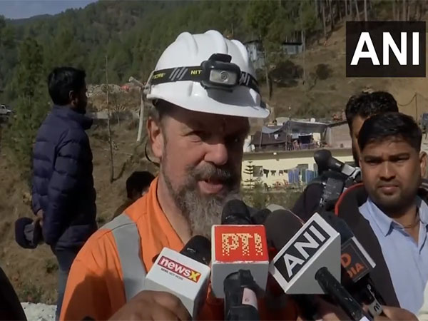 International tunnelling expert Arnold Dix. (Photo/ANI)