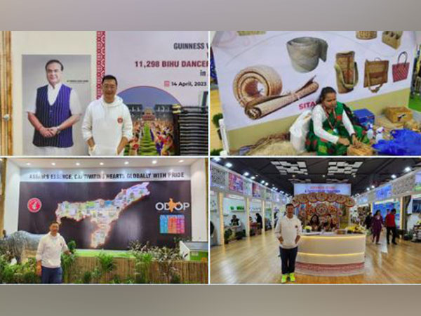 High Commissioner of Singapore in India, Simon Wong Wie Kuen at Assam Paviion IITF (Image: X/@SGinIndia)