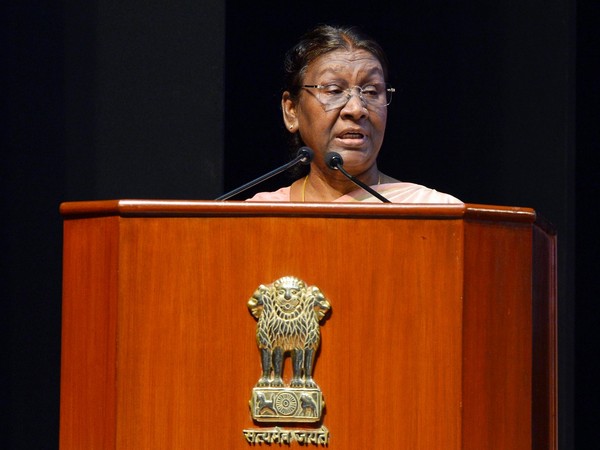President Droupadi Murmu (File Photo/ANI)
