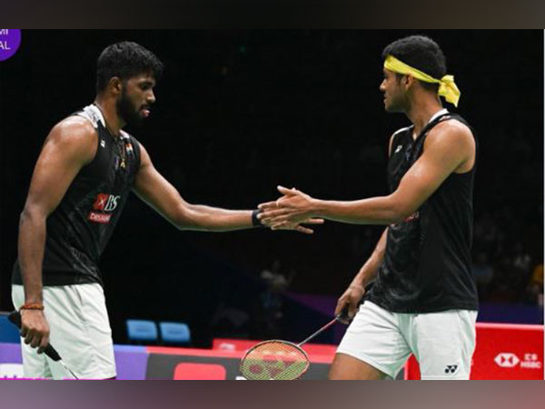 Satwiksairaj Rankireddy and Chirag Shetty. (Photo- BAI Media Twitter) 