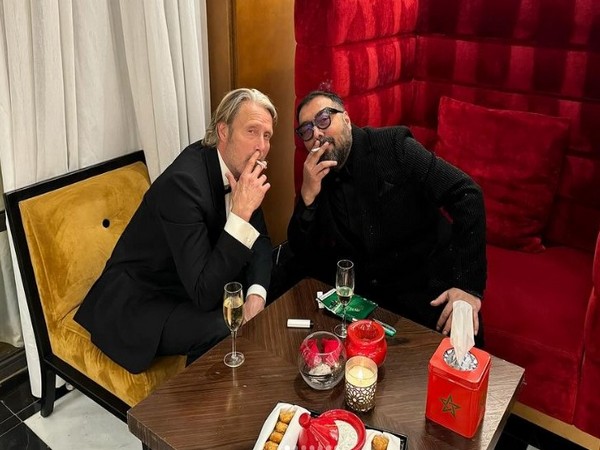 Anurag Kashyap and Mads Mikkelsen (Image source: Instagram)