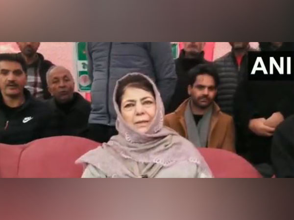 Former Jammu and Kashmir Chief Minister Mehbooba Mufti (Photo/ANI)