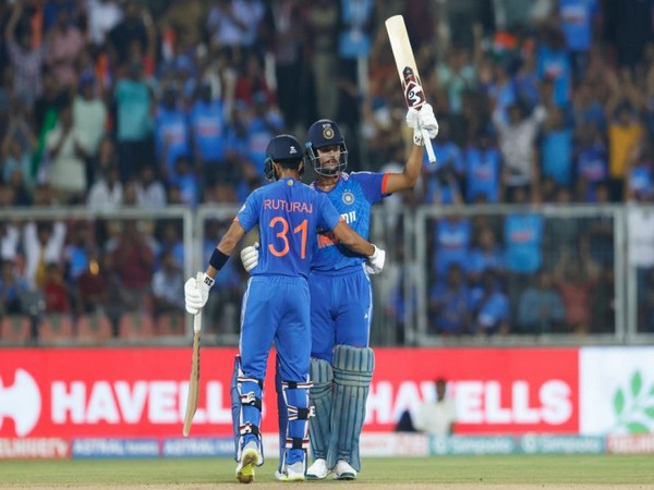 Yashasvi Jaiswal set the tone for the innings with his fifty. (Photo- BCCI Twitter)