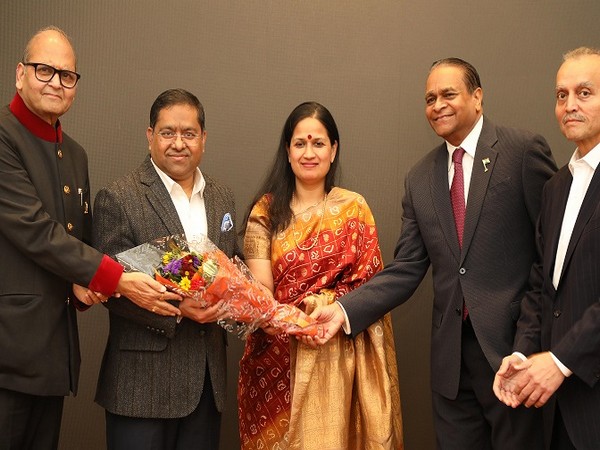 Indian Americans bid farewell to outgoing Consul General Randhir Jaiswal (Photo/ANI)