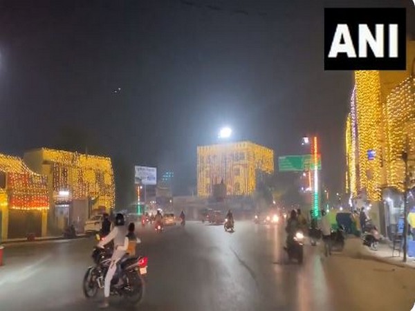 Visuals from Varanasi  ahead of  'Dev Deepawali' (Photo/ANI)