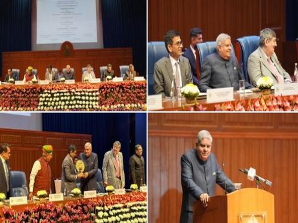 Vice President Jagdeep Dhankhar at 1st Regional Conference on 'Access to Legal Aid: Strengthening Access to Justice in the Global South' (Image: X/@VPIndia)